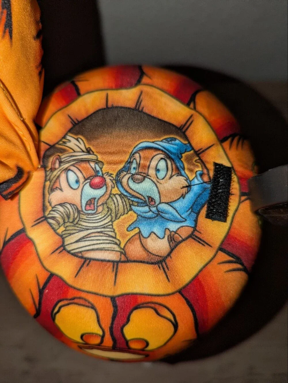 Disney Parks Mickey Mouse Halloween Jack-o'-Lantern Pumpkin Ear Hat